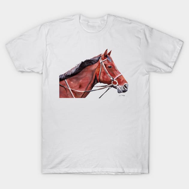 Horse T-Shirt by lucafon18